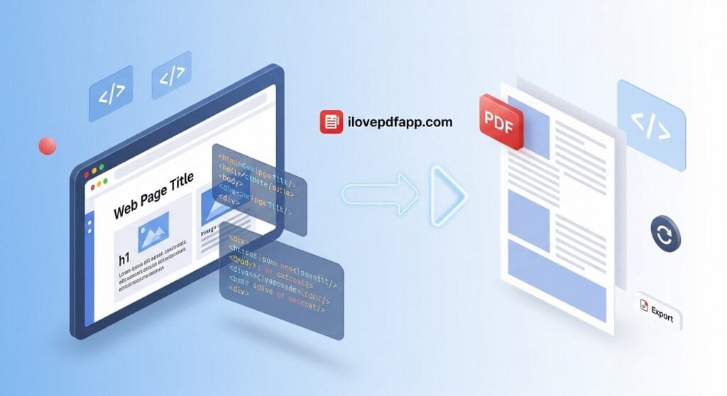 html to pdf