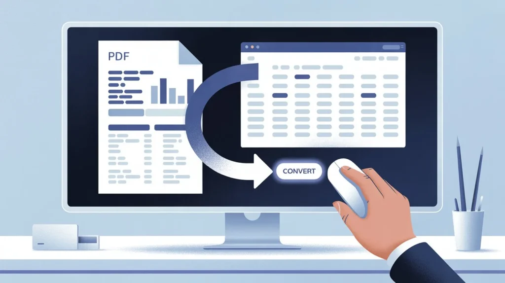 Convert PDF to CSV