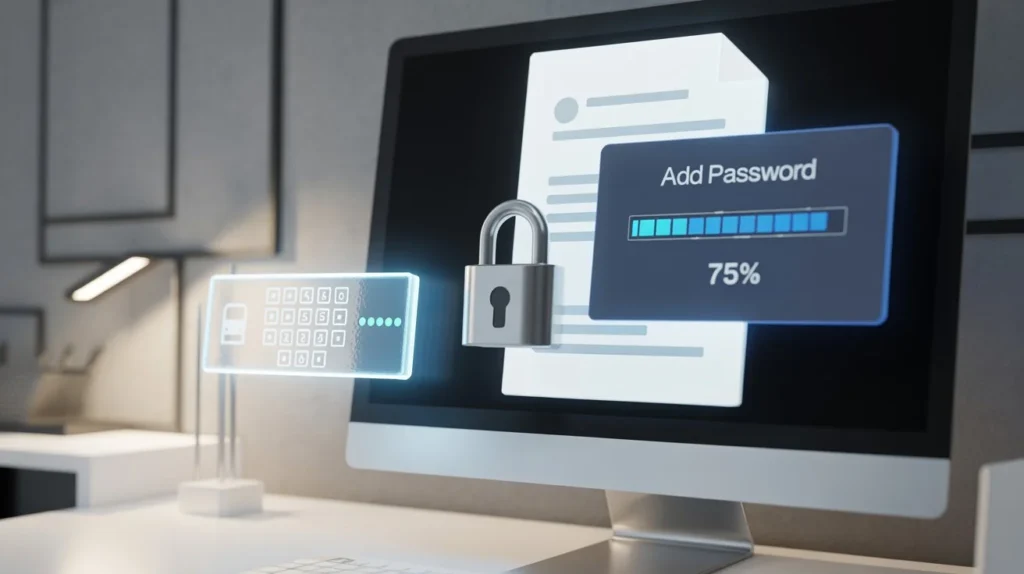 Add Password to PDF