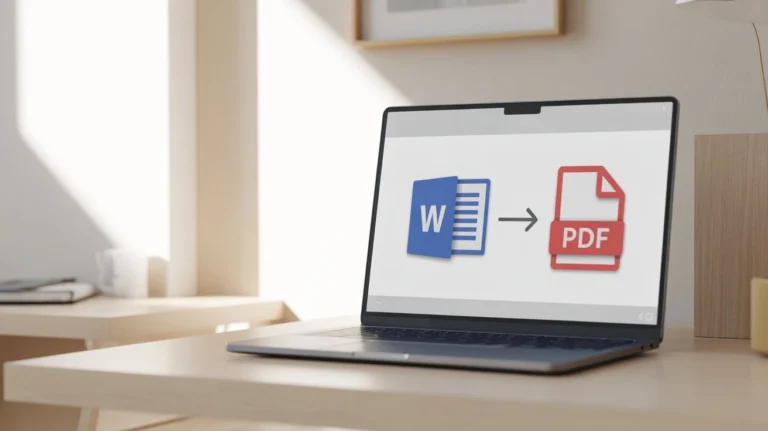 How to Save a Word Document as a PDF