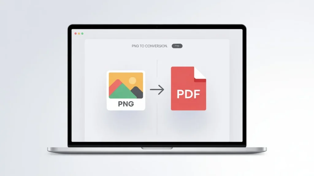 How to convert PNG to PDF online