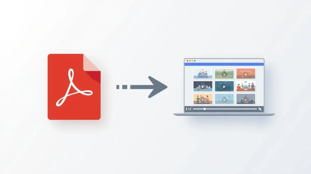 Convert PDF to Video Slideshow