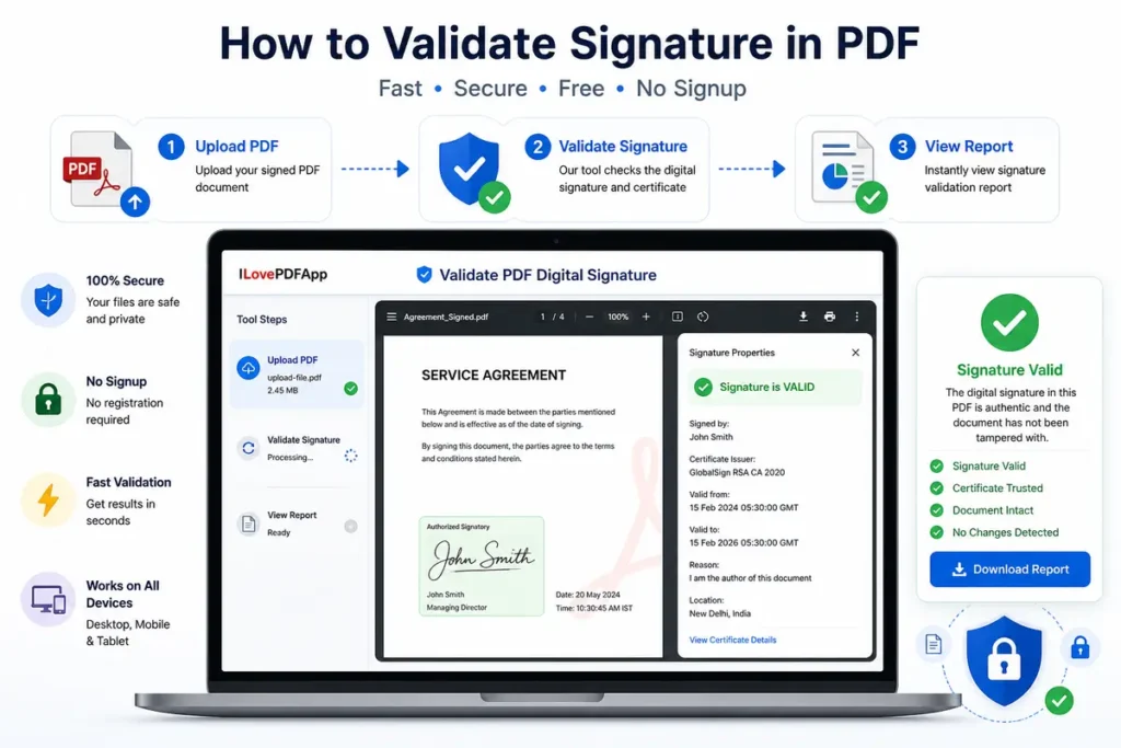 How to Validate Signature in PDF